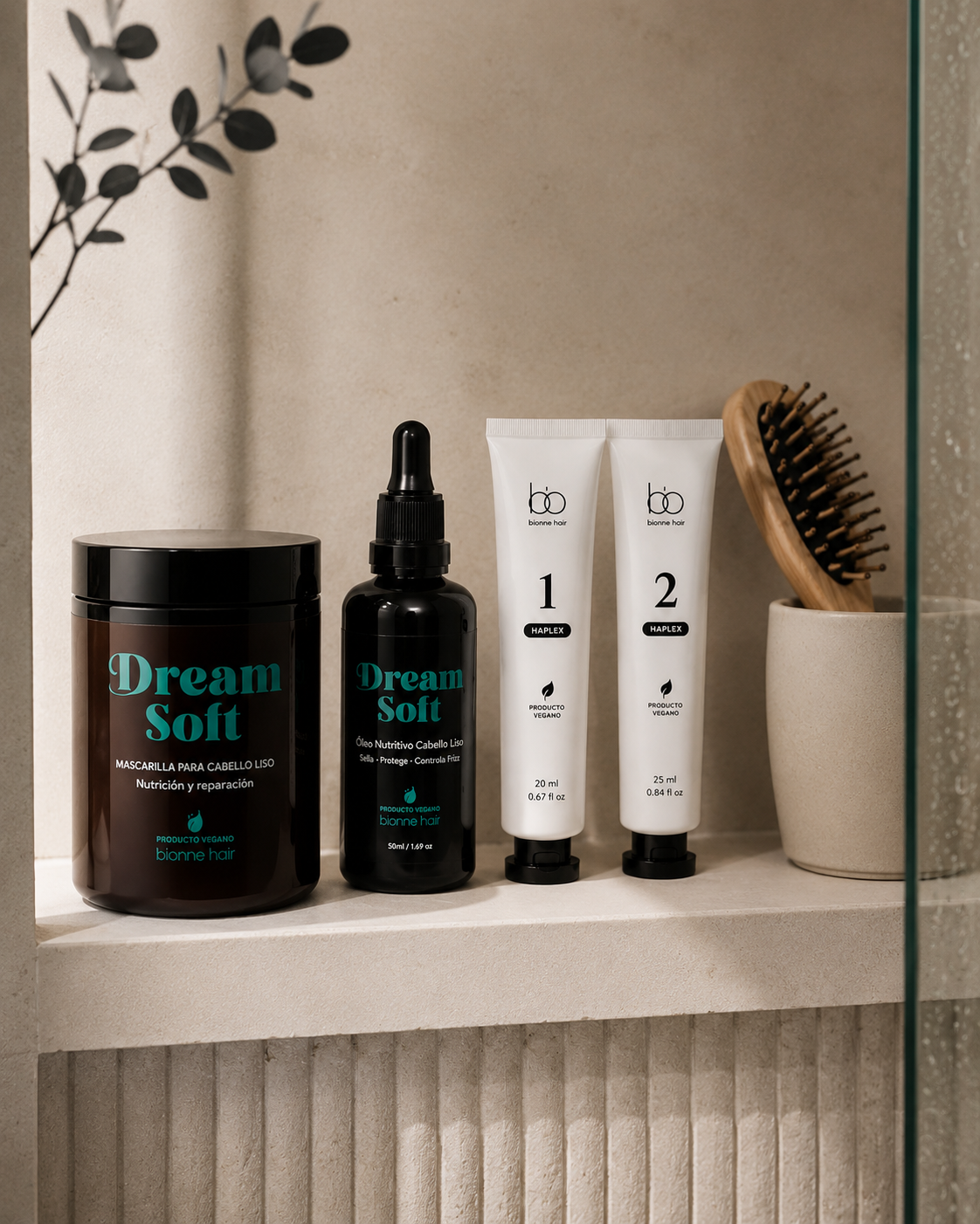 Kit Reconstrucción Total para Cabello Liso