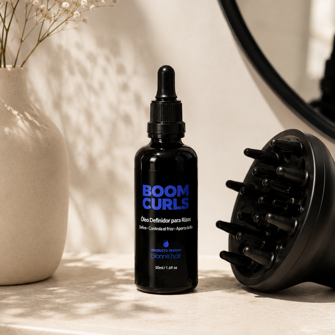 Óleo Definidor Boom Curls para Cabello Rizado (50ml)