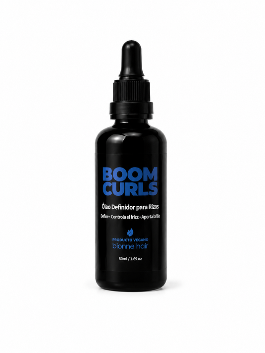 Óleo Definidor Boom Curls para Cabello Rizado (50ml)
