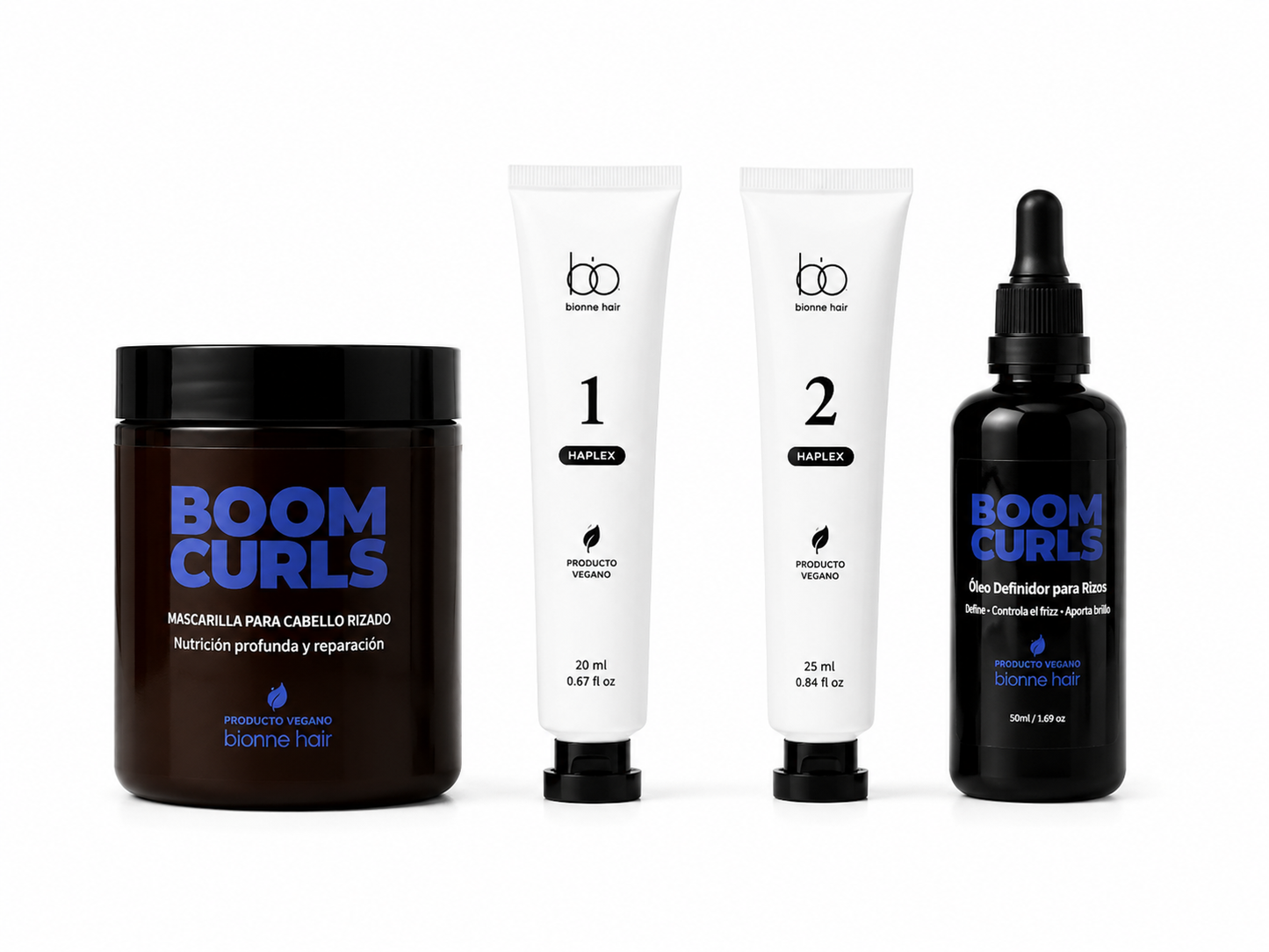 Kit Reconstrucción Total para Cabello Rizado